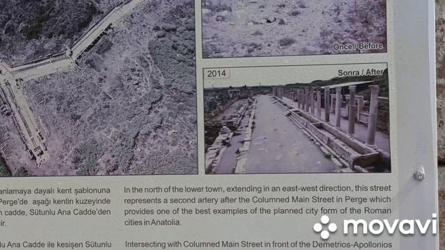 Турция, г. Перге (PERGE)обзор древнего города. 15 апреля 2021 года.