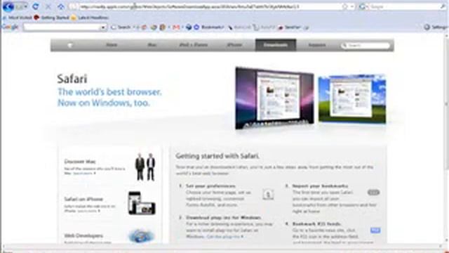how to get apple safari in windows vista/xp смотреть онлайн