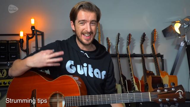 Play Sweet Home Alabama on acoustic with 3 EASY CHORDS! смотреть онлайн