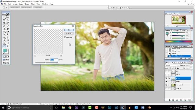 How to edit a photo in adobe Photoshop 7.0 in Hindi/Urdu. смотреть онлайн