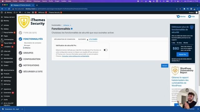 Sécuriser son site WordPress avec iThemes Security смотреть онлайн