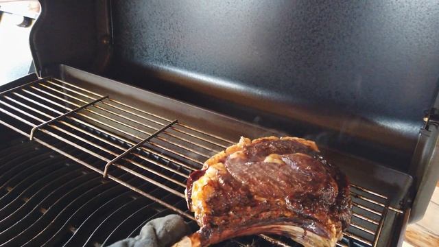 Стейк Томагавк способ прожарки Revers Sear