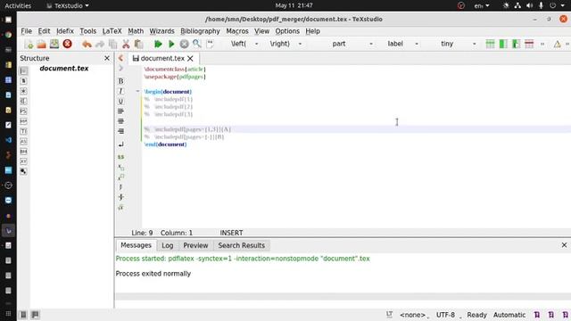Merge pdf in Latex смотреть онлайн