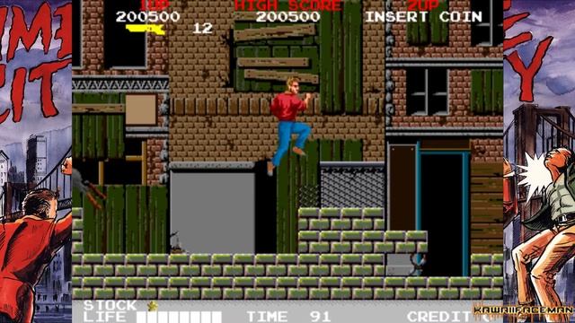 Crime City | Arcade Game Longplay смотреть онлайн