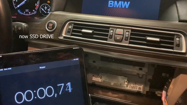 HDD VS SSD compare in navigation system BMW CIC PREMIUM смотреть онлайн