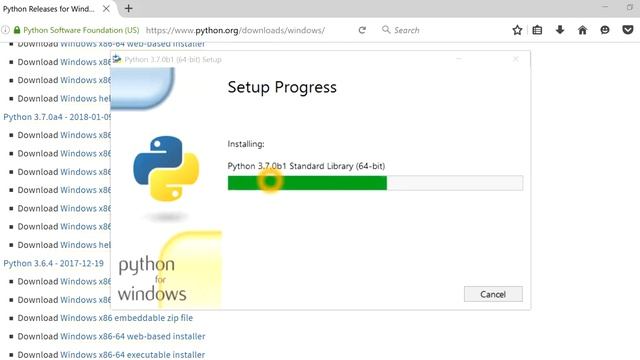 python download and installation for windows10 смотреть онлайн