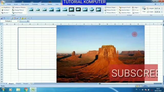 Cara memasukan gambar ke dalam dokumen ,excel totorial смотреть онлайн
