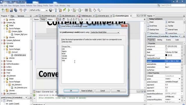 How to Create Currency Converter in Java NetBeans смотреть онлайн