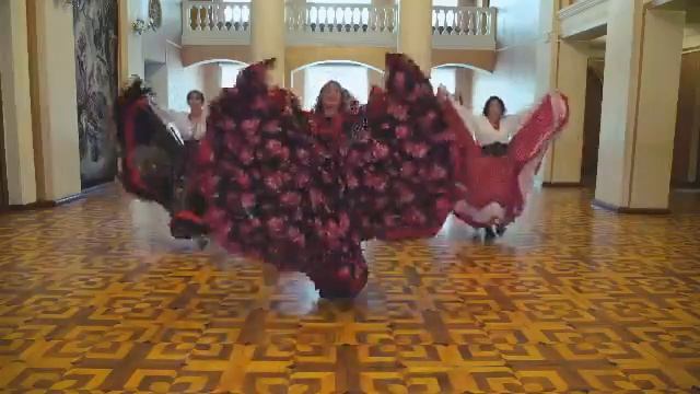 Цыганский танец. Gypsy dance. Мы мороза не боимся. Хореограф Юшкова Наталья