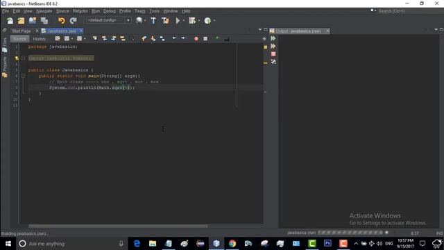 Java Basics Course || 22#Math class : abs, sqrt, min, max || (ENGLISH) смотреть онлайн