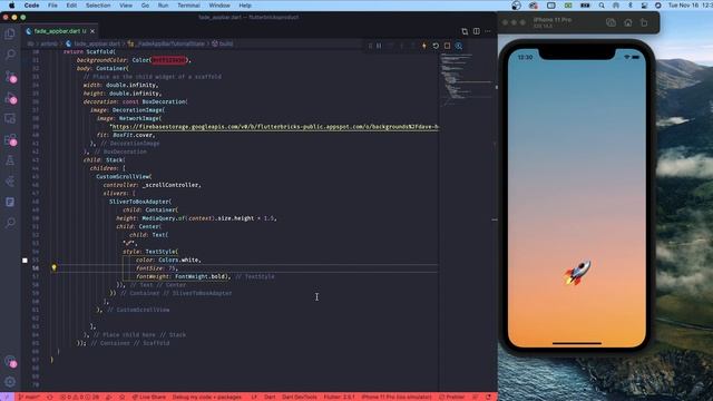 Fade App Bar when Scrolling - Flutter Tutorial смотреть онлайн