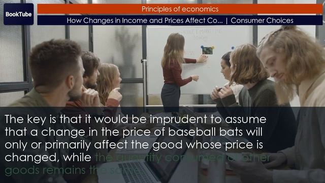 How Changes in Income and Prices Affect Consumption Choices | Consumer Choices смотреть онлайн