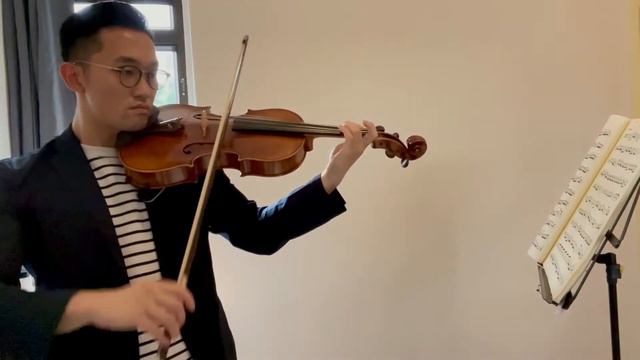 ATCL Viola || Bach - Cello Suite No. 1 In G Major BWV 1007, Courante - Anand Li (Viola Version)