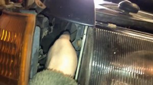 Pajero 2 замена лампы габарита