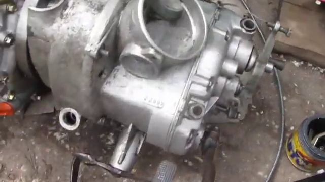 Дизельный ДНЕПР МТ 9. Часть 4. Двигатель в сборе с КПП. смотреть онлайн