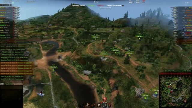 Укрепрайон Tank monsters [TM-59] vs [_DLW_] Жемчужная река смотреть онлайн