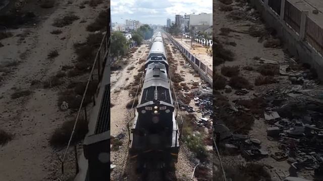 SNCFT GT 569 Leaving Sfax to Tunis смотреть онлайн