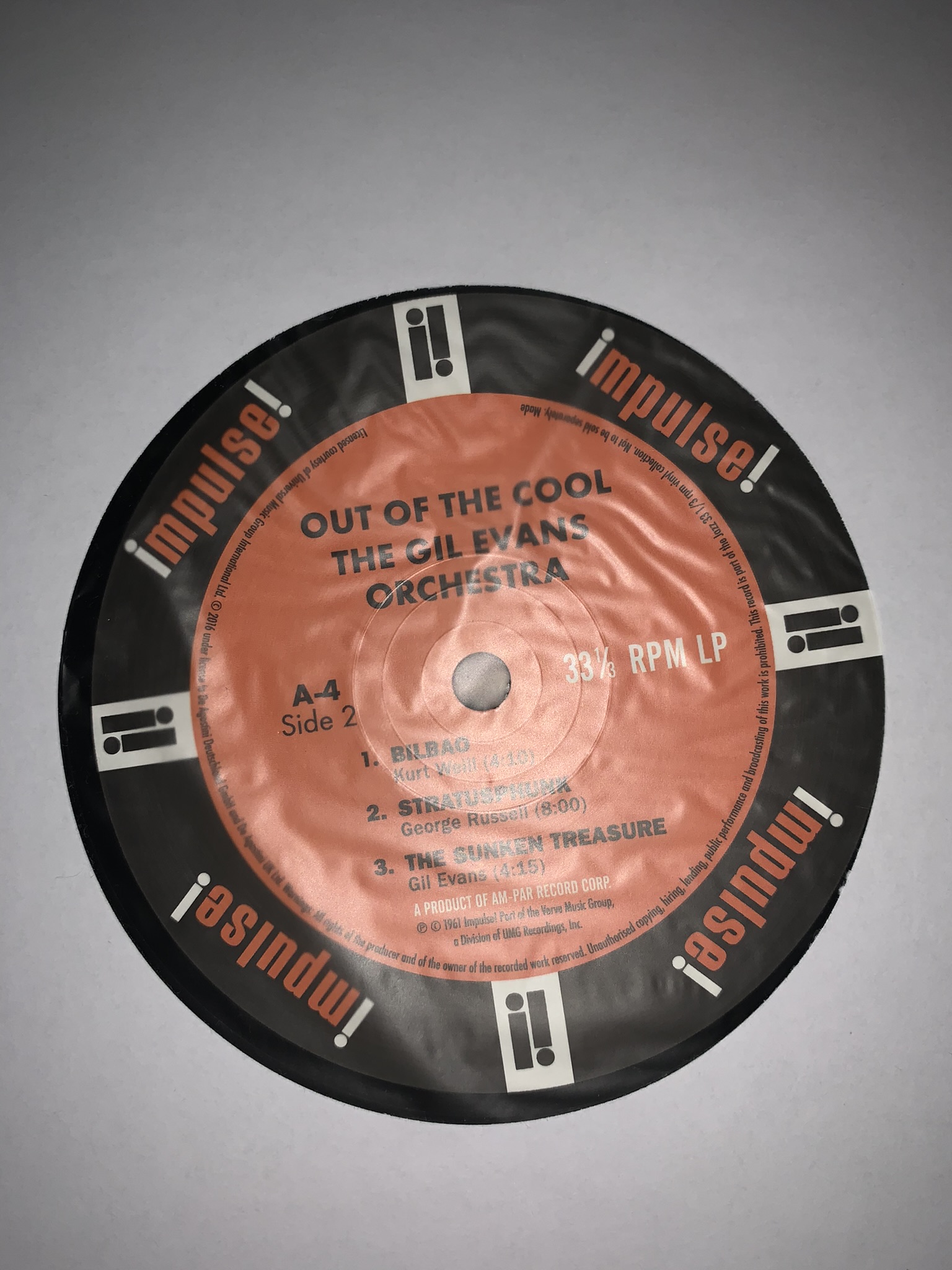 Out Of The Cool - Gil Evans Orchestra (Side Two) смотреть онлайн