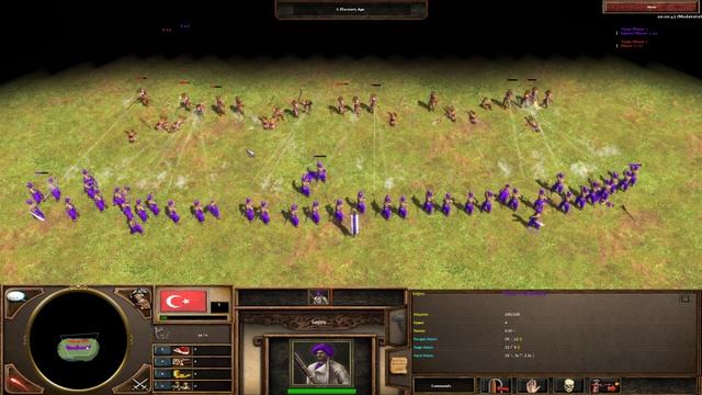 Age of Empires 3 - 100 Sepoy Vs 100 Ashigaru Musketeer 4K смотреть онлайн