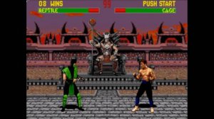 Mortal Kombat II (Sega Genesis) - Reptile