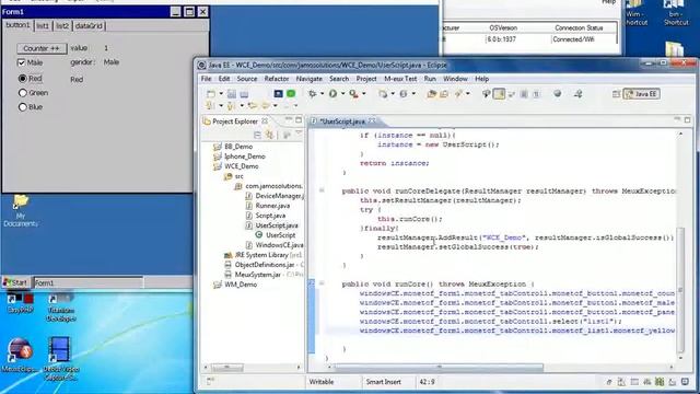 Test Windows CE applications using M-eux Test and Eclipse смотреть онлайн