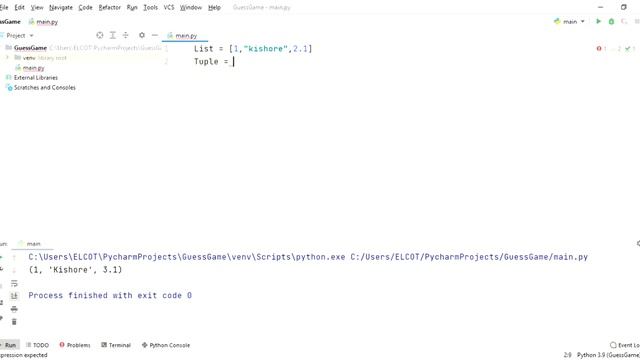 Convert List into a Tuple in Python смотреть онлайн