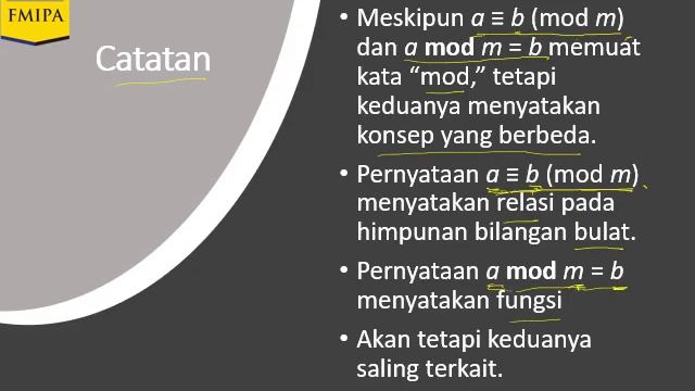 4 1 Keterbagian Dan Aritmatika Modular 2021 Video 2 смотреть онлайн