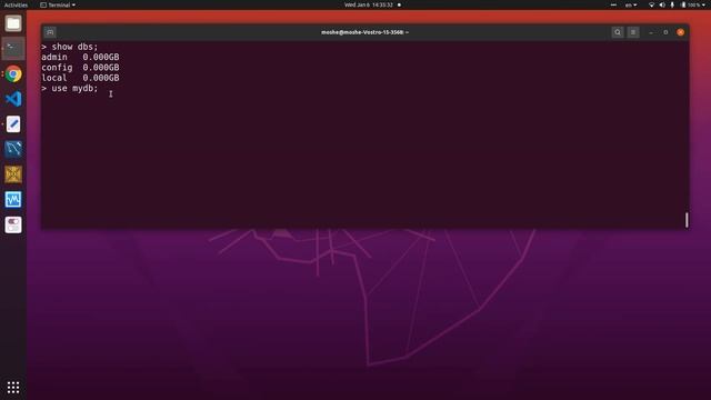 3 MongoDB Show Databases and use them смотреть онлайн