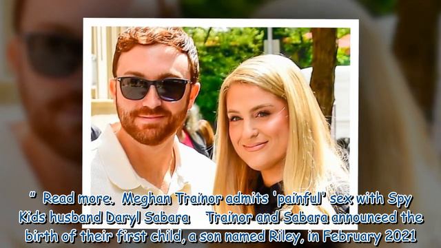 Meghan Trainor and Daryl Sabara welcome second baby смотреть онлайн
