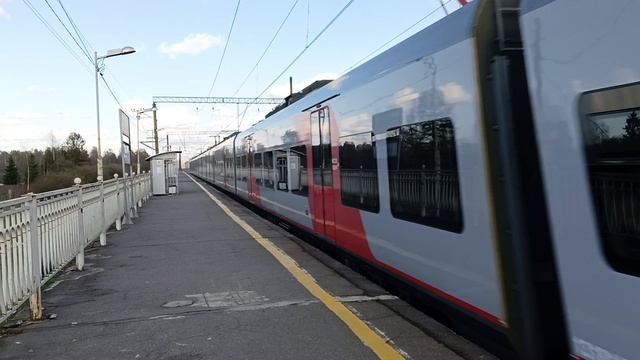 ЭС2Г-239 Ласточка с Пригроодный Поезд Волховстрой Санкт-Петербург Главный О П Апраксин смотреть онлайн