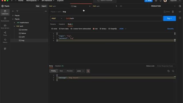 Postman's Mock Server bug report #2 смотреть онлайн