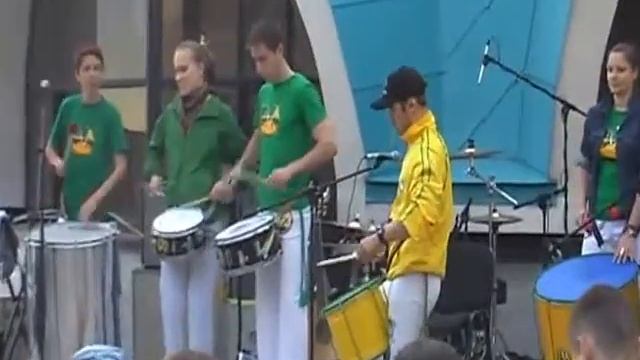 Oscar`s Batucada Band на Ночи Музеев в Казанском Кремле смотреть онлайн