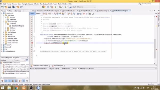 Proyecto Cine con Java EE parte 1:JPA EJB JSP SERVLETS JSTL смотреть онлайн