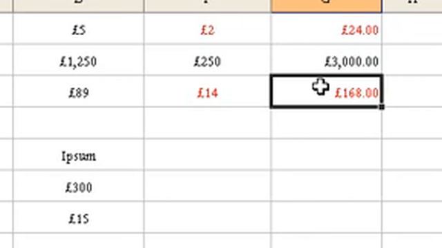 Microsoft Office Excel 2003 Replace A Formula With Its Results
