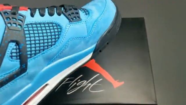 Air Jordan 4 x Travis Scott Cactus Jack TS 308497-046 смотреть онлайн