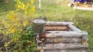 КОЛОДЕЦ С ЖУРАВЛЕМ  ПРОСТАЯ КОНСТРУКЦИЯ