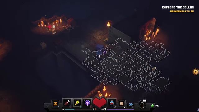 Minecraft dungeons|Walk through| How to get unique weapons easily|Underhalls secret level смотреть онлайн