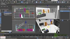 Настройка и установка камер 3ds max ✅ Выравнивание. Physical camera. Free + Target. Интерьер Урок 6