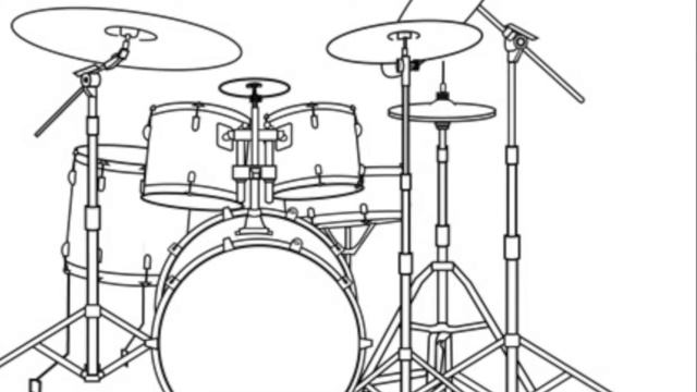Blues Shuffle 4/4 Drum Beat @ 100BPM