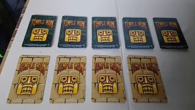TEMPLE RUN: SPEED SPRINT CARD GAME Runner Right Left Slide Jump Invisibility Cards Sealed 26.04.20 смотреть онлайн