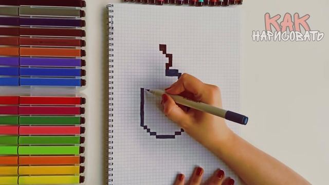 Как нарисовать компьютерную мышку (рисуем по клеточкам) ❤❤❤ How to Draw Computer Mouse Pixel Art смотреть онлайн