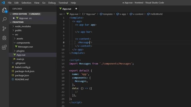 #5 Vue.js & Express.js - Intégration de Vuetify смотреть онлайн