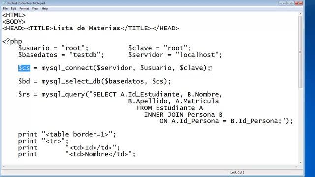 CS073 19.a. Consulta MySQL con PHP - 1 de 2 смотреть онлайн