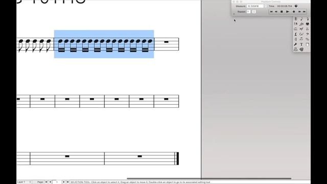 Swing 16ths (With Playback) | Finale Superuser