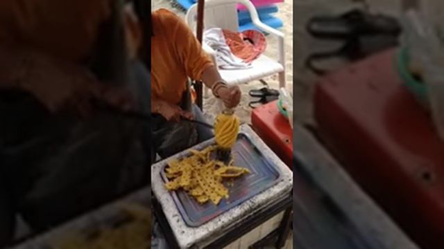 Таиланд нарезка ананаса смотреть онлайн
