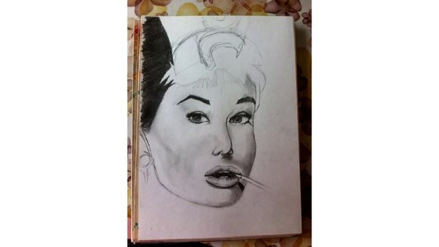 Как нарисовать портрет девушки поэтапно смотреть онлайн