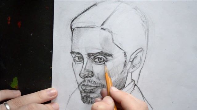 DRAWING JARED LETO | ДЖАРЕД ЛЕТО | Портрет Джареда Лето смотреть онлайн