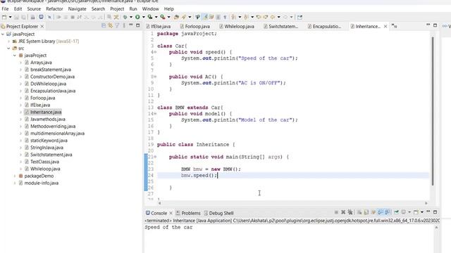 What is Inheritance? Types of Inheritance| Part 26 | Java Tutorial смотреть онлайн
