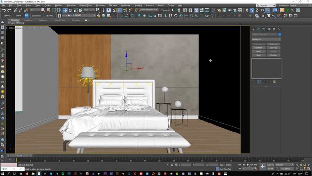 Bedroom Render Tutorial 3dsMax Corona Render смотреть онлайн