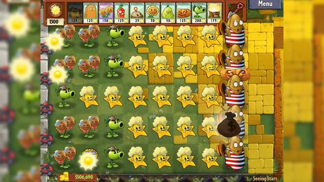 PvZ 1 PAK Clasico Mod by elpudul manda | When PvZ 1 Plants acts like PvZ 2 | Gameplay смотреть онлайн